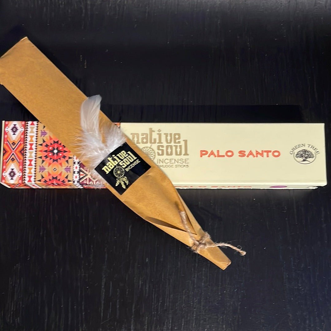 Native Soul Palo Santo Incense Sticks- 1 Box (15g) - Witch Chest