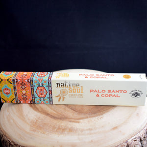 Native Soul White Palo Santo & Copal Incense Sticks- 1 Box (15g) - witchchest