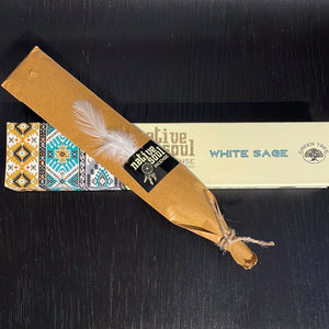 Native Soul White Sage Incense Sticks - 1 Box (15g) - Witch Chest