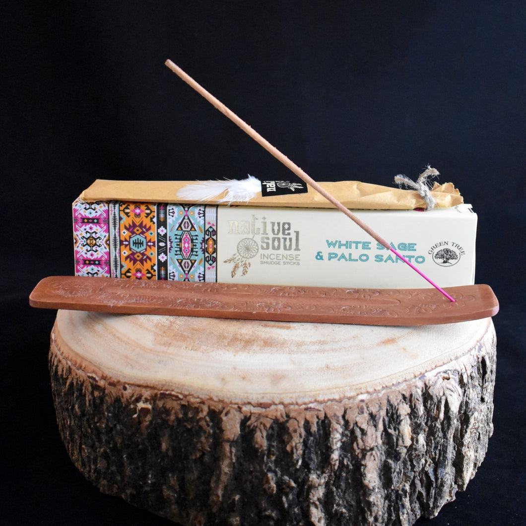Native Soul White Sage & Palo Santo Incense Sticks- 1 Box (15g) - witchchest