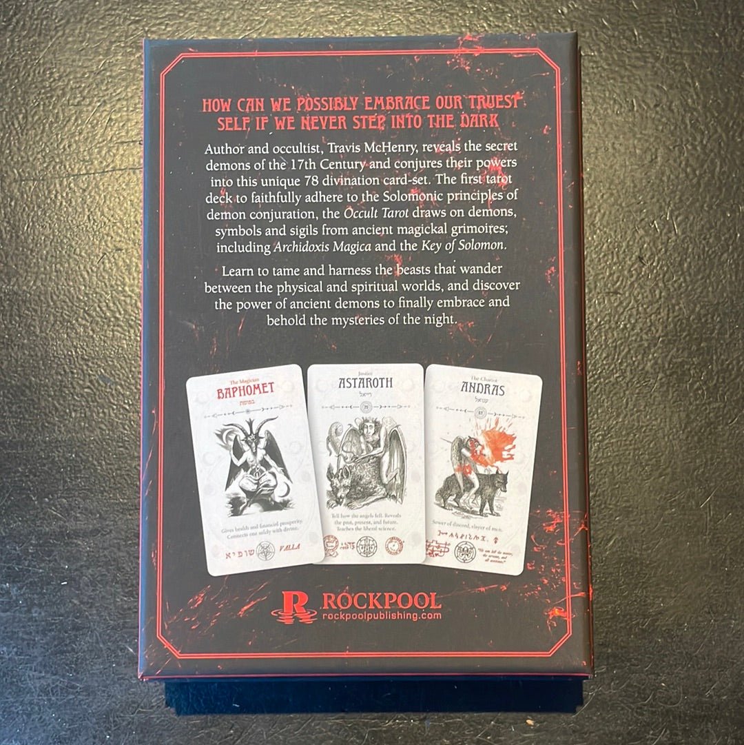 Occult Tarot Deck By Travis McHenry - Witch Chest