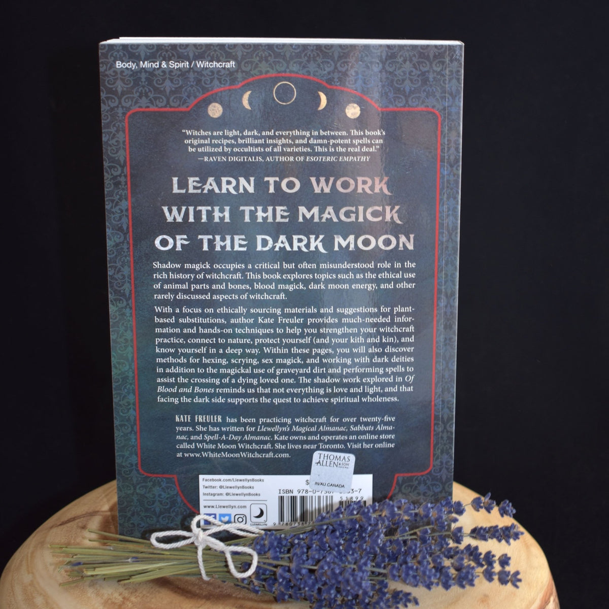 Of Blood and Bones (Working With Shadow Magick & the Dark Moon ) By Ka ...