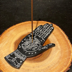 Palmistry Incense Burner - Witch Chest