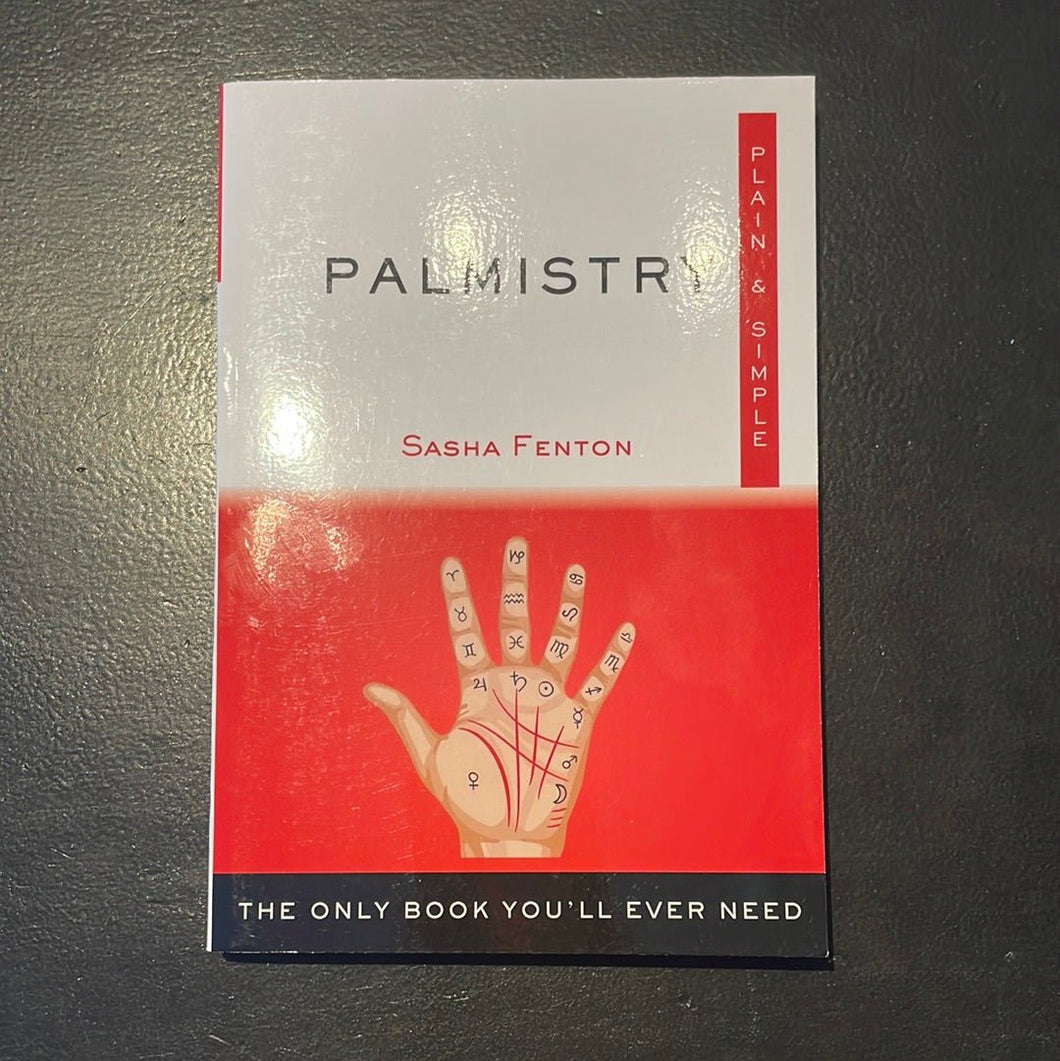 Palmistry Plain & Simple By Sasha Fenton - Witch Chest