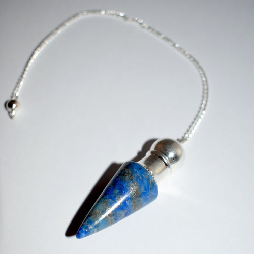 Pendulums for Divination - Chambered Spear Natural Stones (2 Types) - witchchest