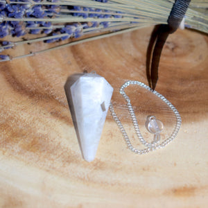 Pendulums for Divination - Hexagon Natural Stones (14 Types) - witchchest