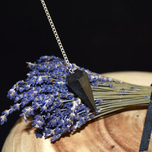 Pendulums for Divination Hexagon Natural Stones 19 Types