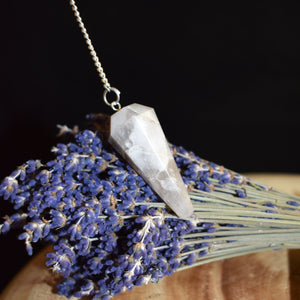 Pendulums for Divination - Hexagon Natural Stones (4 Types) - witchchest