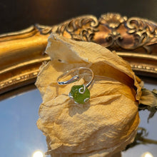 Load image into Gallery viewer, Peridot Ring By Raw Stone Elegance - Witch Chest