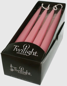 Pink Taper Candle By Twilight - Witch Chest