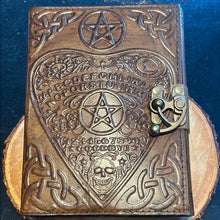Load image into Gallery viewer, Planchette Leather BOS/Journal - Witch Chest
