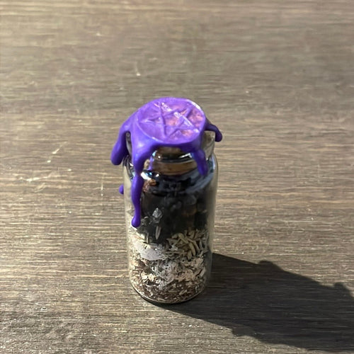 Protection Spell Jar - Witch Chest