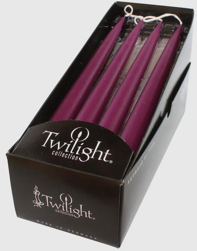 Purple Taper Candle By Twilight - Witch Chest