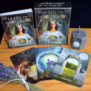 Queen of the Moon Oracle Cards by Stacey Demarco - witchchest