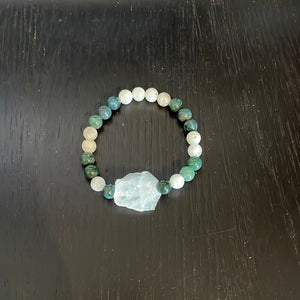 Raw Quartz & Crystal Bracelets by Dana Hunsberger of Sacred Chakra - Witch Chest