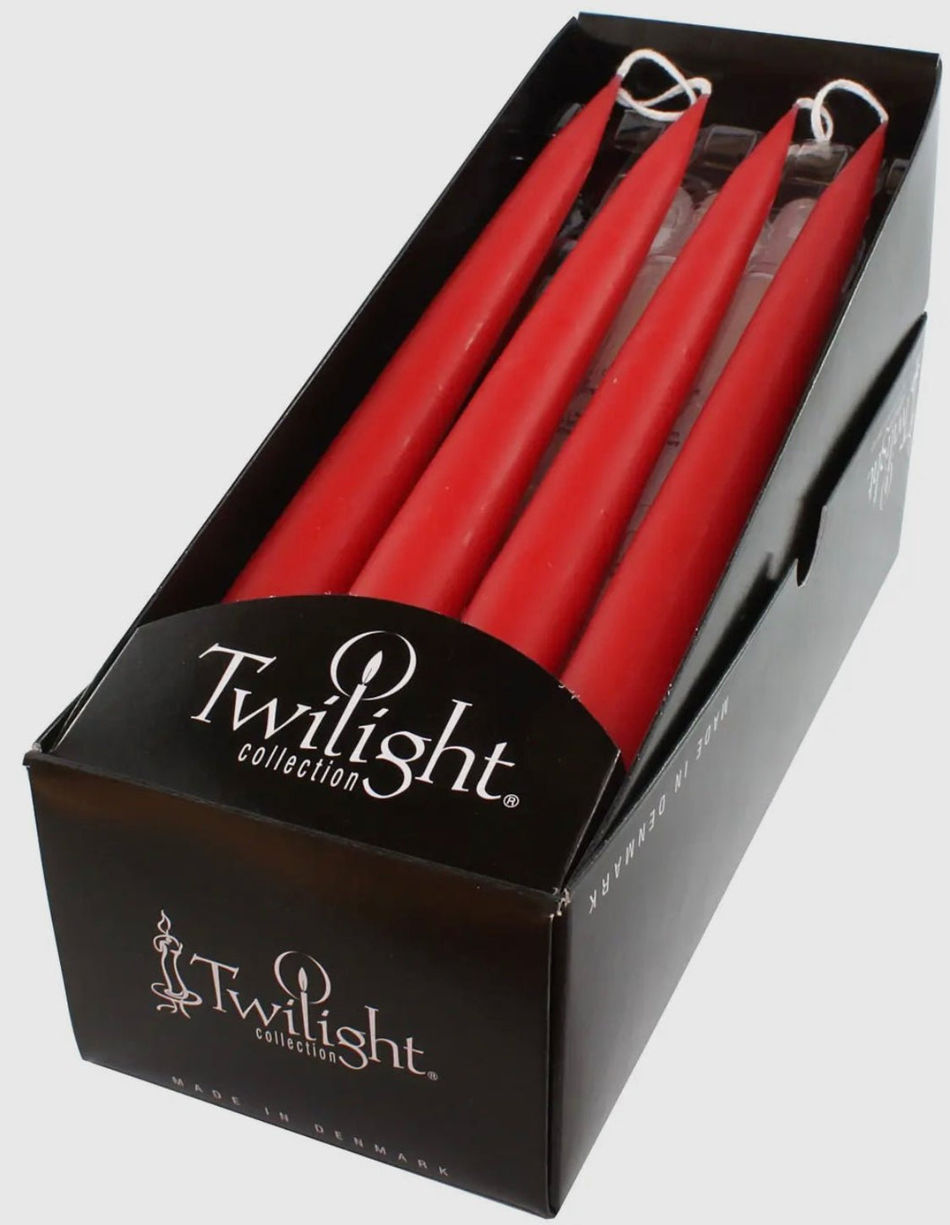 Red Taper Candle By Twilight - Witch Chest