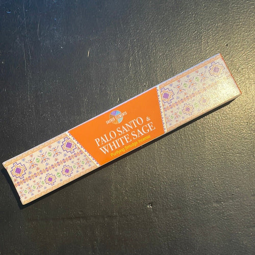 Sacred Elements Palo Santo & White Sage Incense Sticks - 15g - Witch Chest