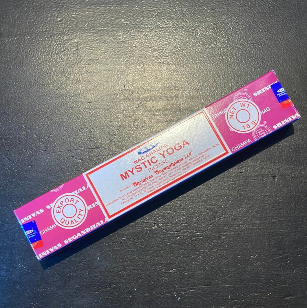 Satya Mystic Yoga Incense Sticks - 16g - Witch Chest