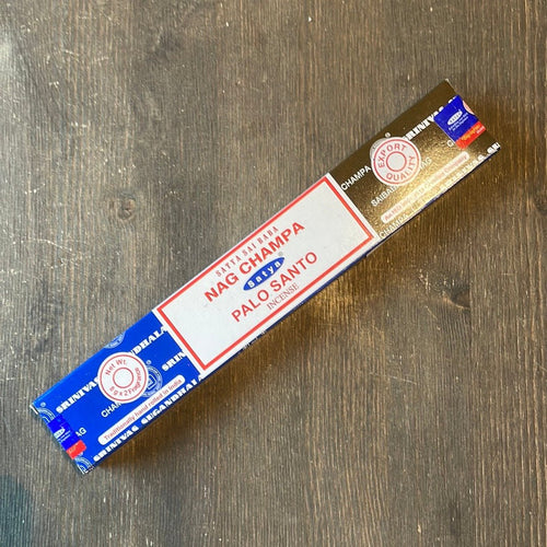 Satya Nag Champa & Palo Santo Incense Sticks - 16g - Witch Chest