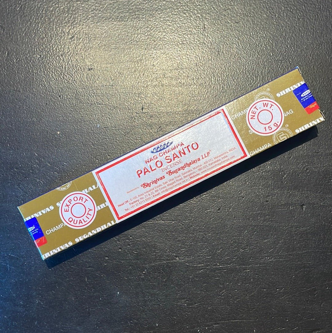 Satya Palo Santo Incense Sticks - 16g - Witch Chest