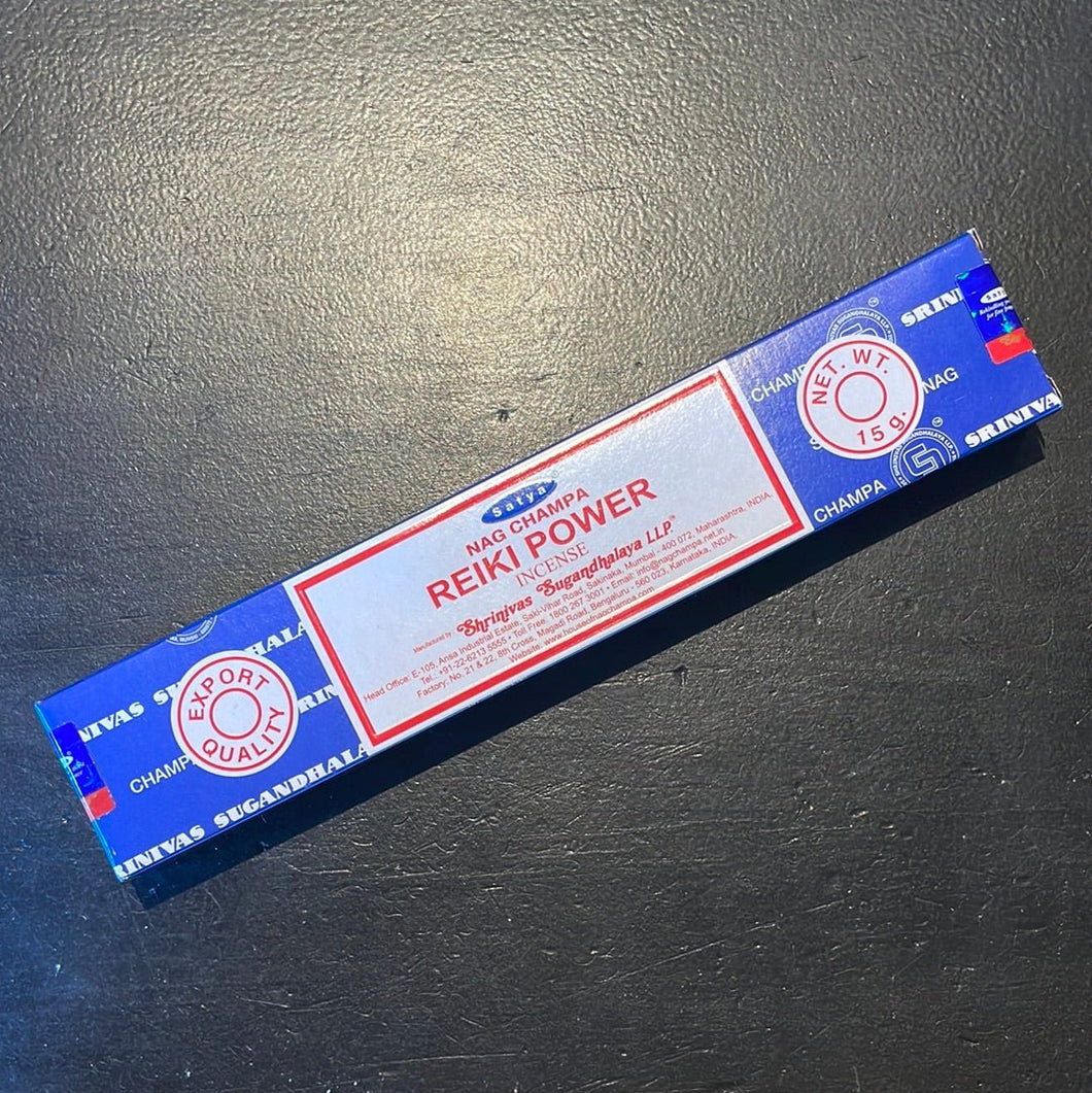 Satya Reiki Power Incense Sticks - 16g - Witch Chest