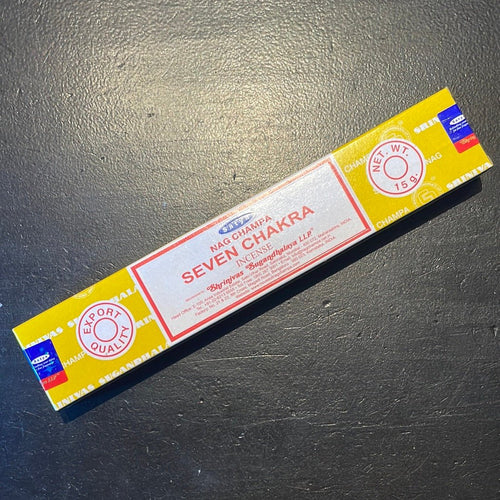 Satya Seven Chakra Incense Sticks - 16g - Witch Chest