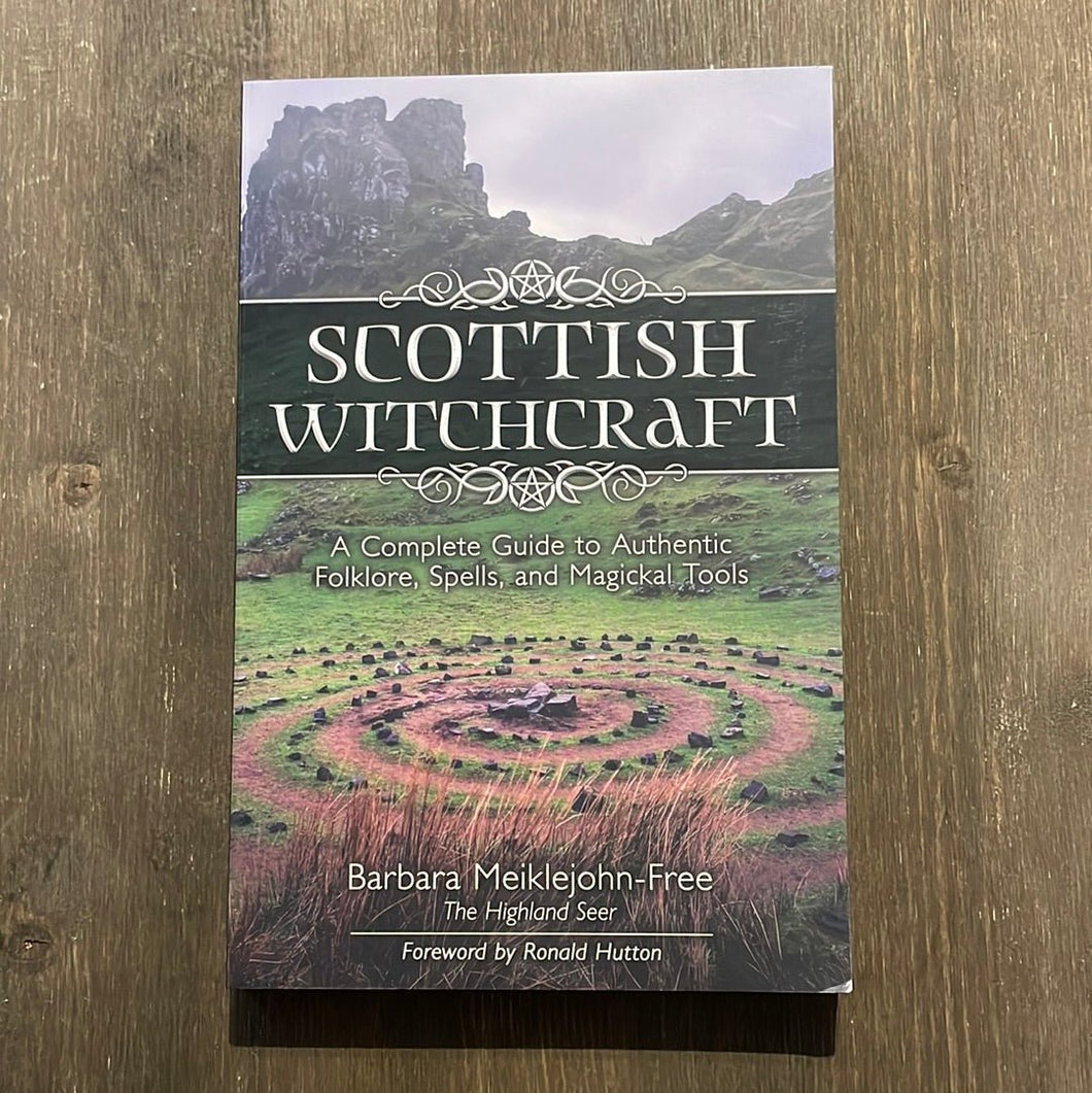 Scottish Witchcraft Book By Barbara Meiklejohn-Free - Witch Chest
