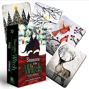 Seasons Of The Witch Yule Oracle Deck By Lorriane Anderson & Juliet Diaz - Witch Chest