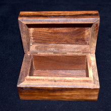 Load image into Gallery viewer, Small Wooden Pentacle Box - witchchest