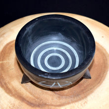 Load image into Gallery viewer, Soapstone Pentacle Smudge Pot - witchchest