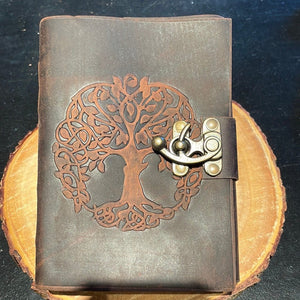 Soft Leather Tree Of Life BOS/Journal - Witch Chest