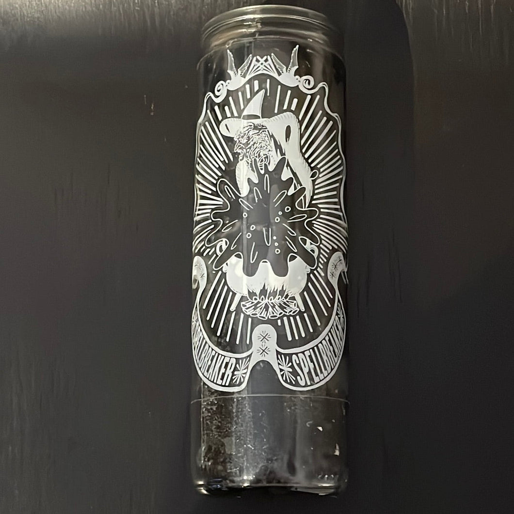 Spell Breaker Spell Jar Candle - Witch Chest
