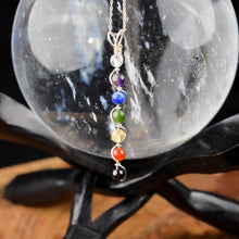 Load image into Gallery viewer, Sterling Silver Double Helix Crystal Pendant By All Charmed - 3 Types - witchchest