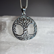 Load image into Gallery viewer, Sterling Silver Tree Of Life Pendant - witchchest