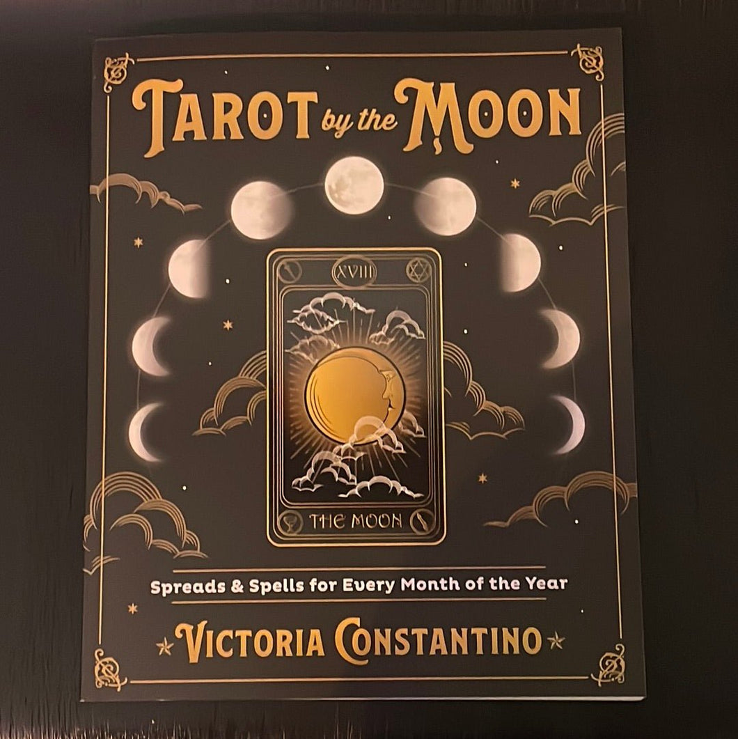 Tarot By The Moon Book By Victoria Constantino - Witch Chest