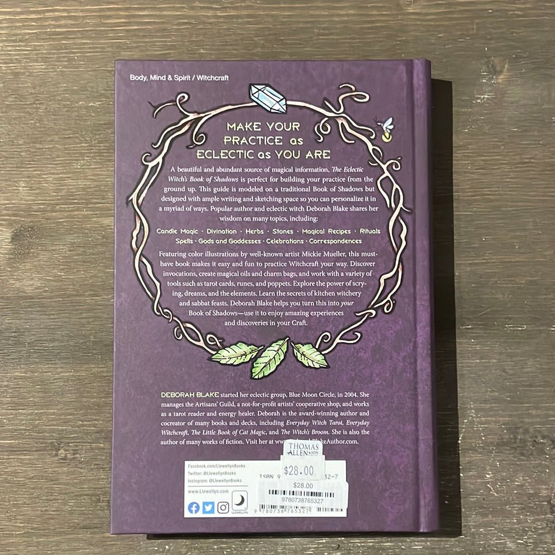 The Eclectic Witch’s Book Of Shadows Book By Deborah Blake - Witch Chest