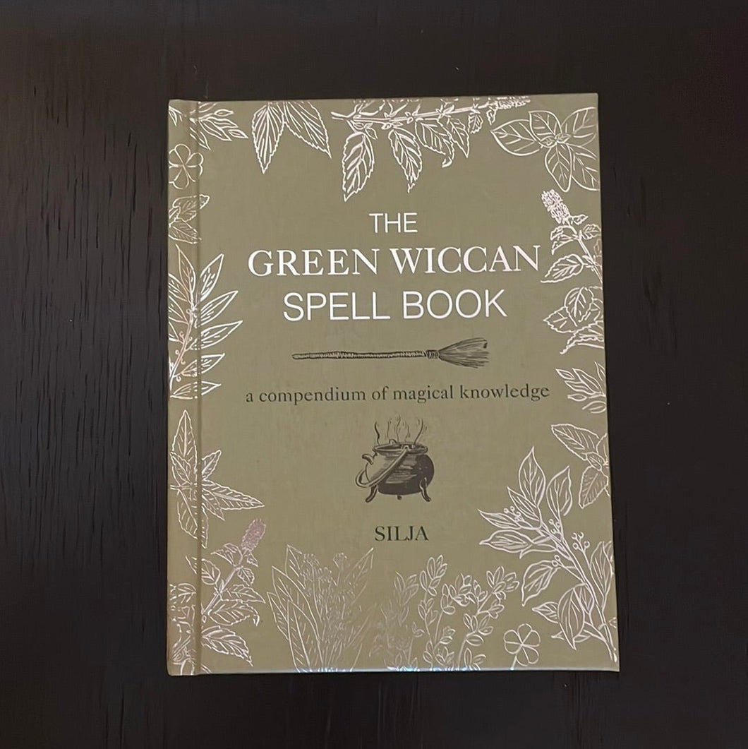 The Green Wiccan Spell Book - Witch Chest