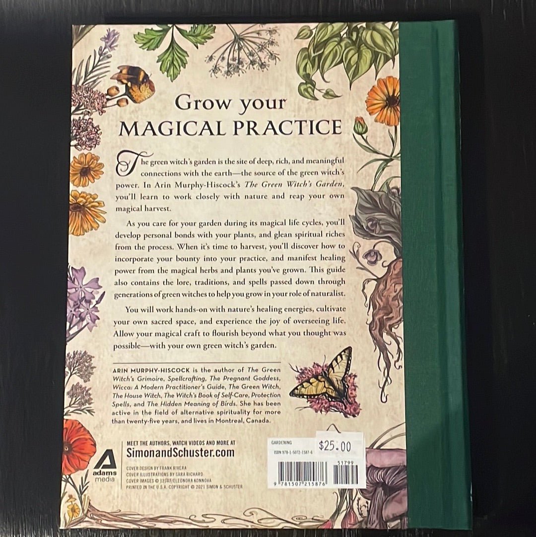 The Green Witch’s Garden Book By Arin Murphy-Hiscock - Witch Chest
