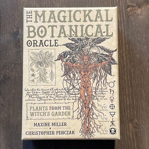 The Magickal Botanical Oracle By Maxine Miller & Christopher Penczak - Witch Chest