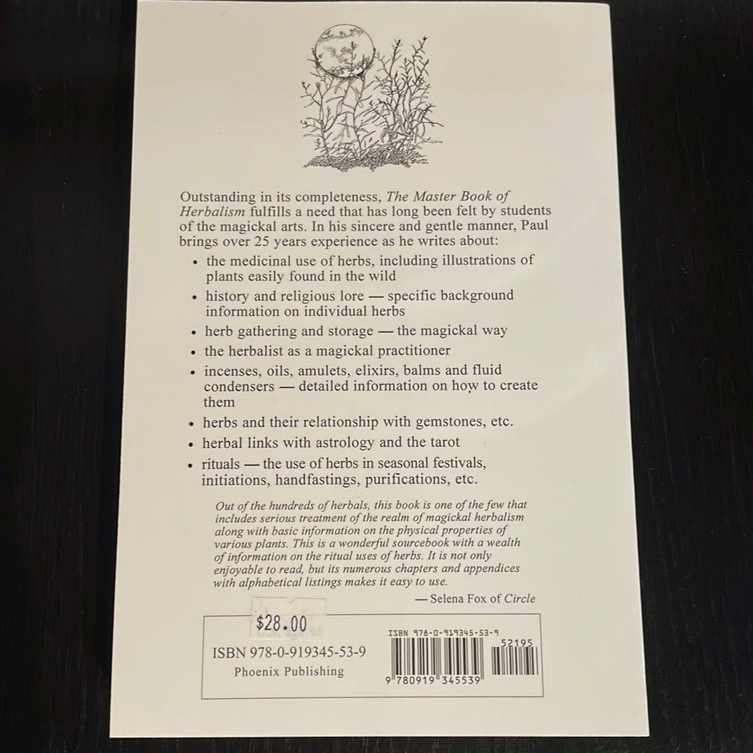 The Master Book Of Herbalism By Paul Beyerl - Witch Chest