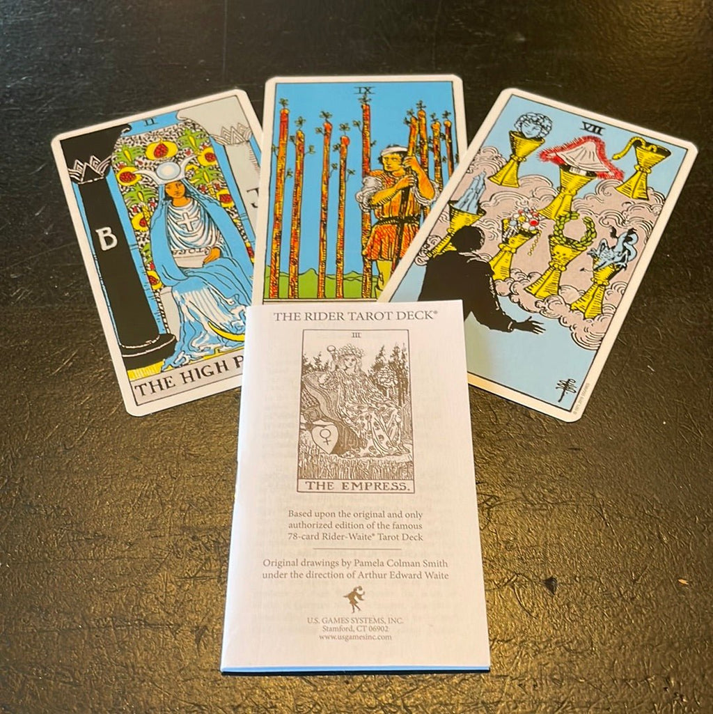 The Rider Tarot Deck Conceived By Arthur Edward Waite - Witch Chest