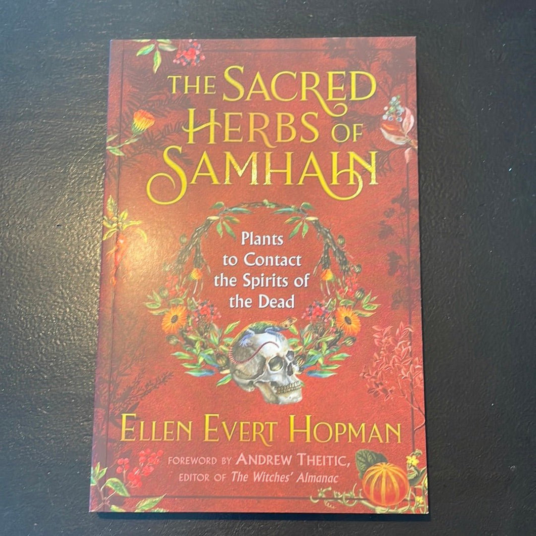 The Sacred Herbs Of Samhain Book By Ellen Evert Hopman - Witch Chest