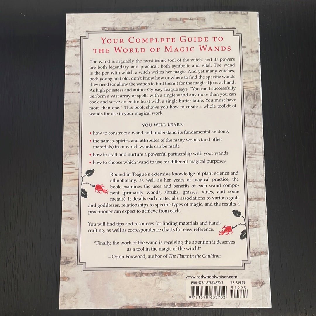The Witch’s Guide To Wands By Gypsey Elaine Teague - Witch Chest