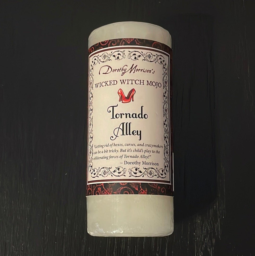 Tornado Alley - Dorothy Morrison’s Wicked Witch Mojo Spell Candles By Coventry Creations - Witch Chest