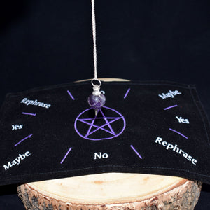 Velvet Pendulum Mat - witchchest