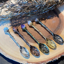 Load image into Gallery viewer, Vintage Inspired Crystal Spoons - Witch Chest