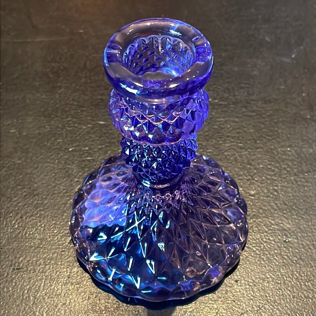 Violet Taper Candle Holder - Witch Chest