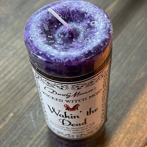 Wakin’ The Dead - Dorothy Morrison’s Wicked Witch Mojo Spell Candles By Coventry Creations - Witch Chest