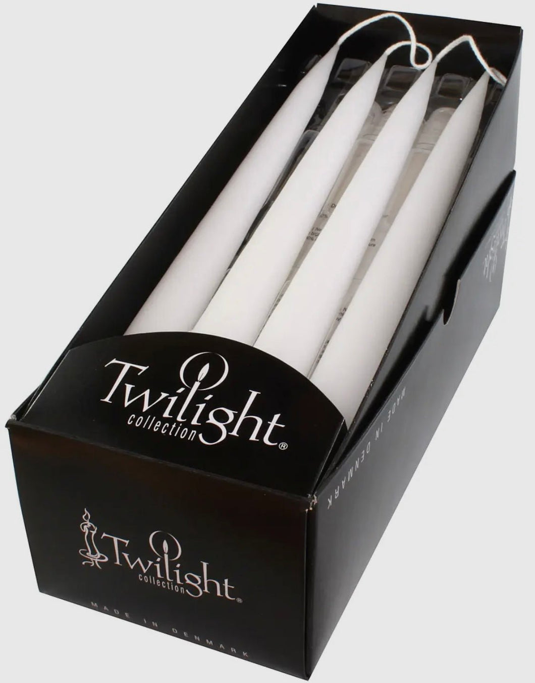White Taper Candle By Twilight - Witch Chest