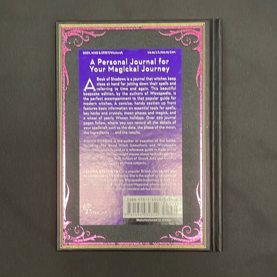 Wiccapedia Journal Book By Shawn Robbins & Leanna Greenaway - Witch Chest